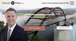 Desktop Screenshot of colleylaw.net